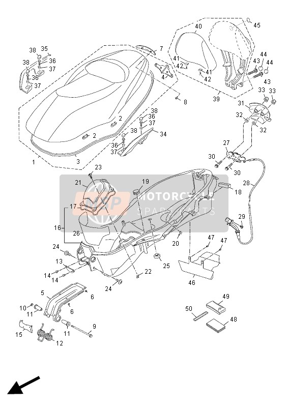 37PF8199F400, O/m MJ500(S/t), Yamaha, 1